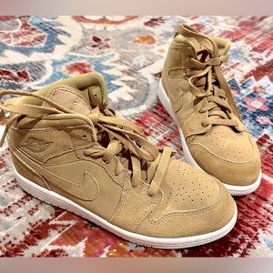 Boys Jordan 1 Golden Harvest
